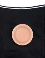 LoveToy - Unisex Strap-On Shorts Size L - Zwart