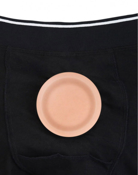 LoveToy - Unisex Strap-On Shorts Size L - Zwart