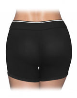 LoveToy - Unisex Strap-On Shorts Size L - Zwart