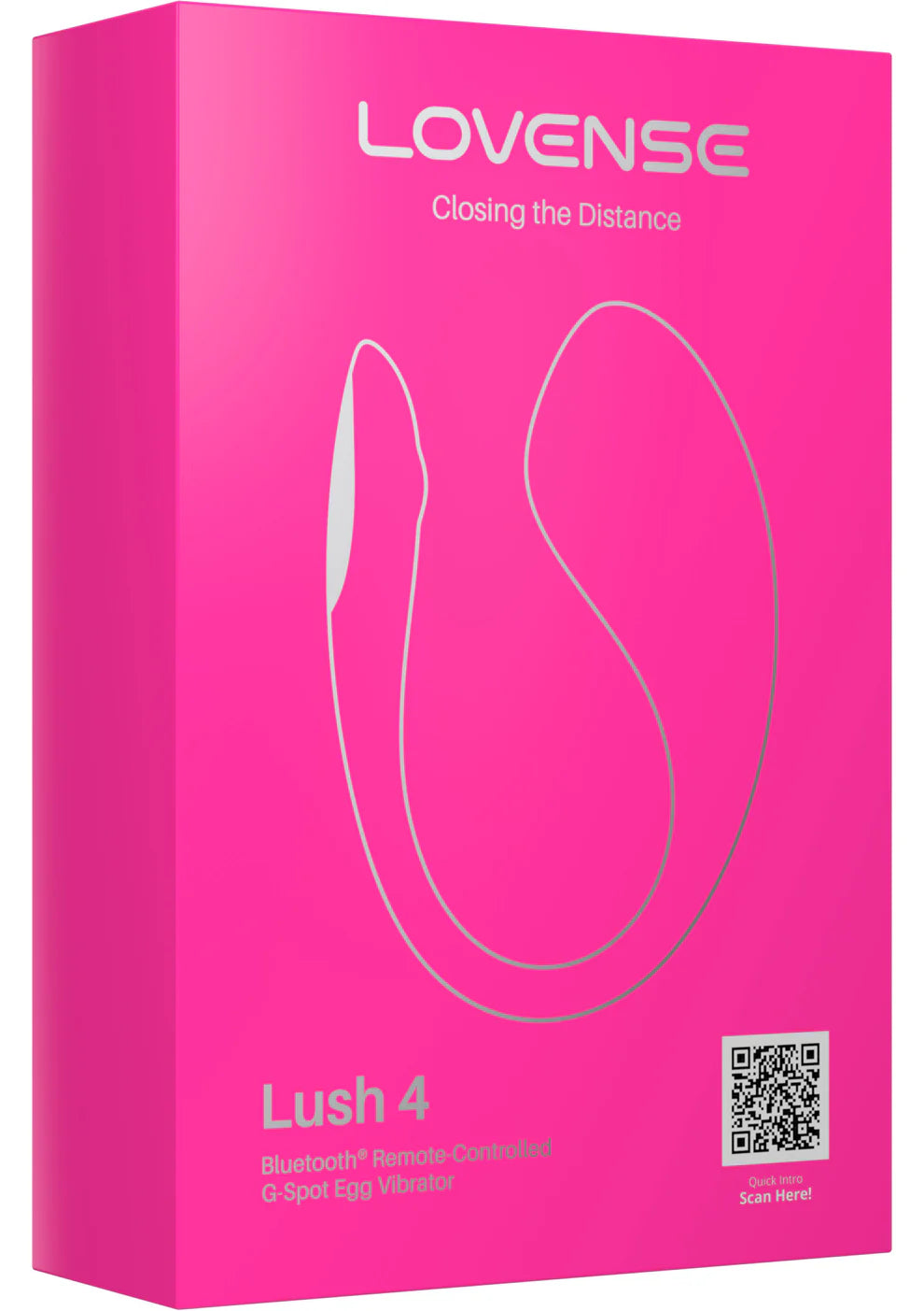 Lovense Lush 4.0 – De nieuwste generatie krachtige, discreet te bedienen vibrator met app-besturing