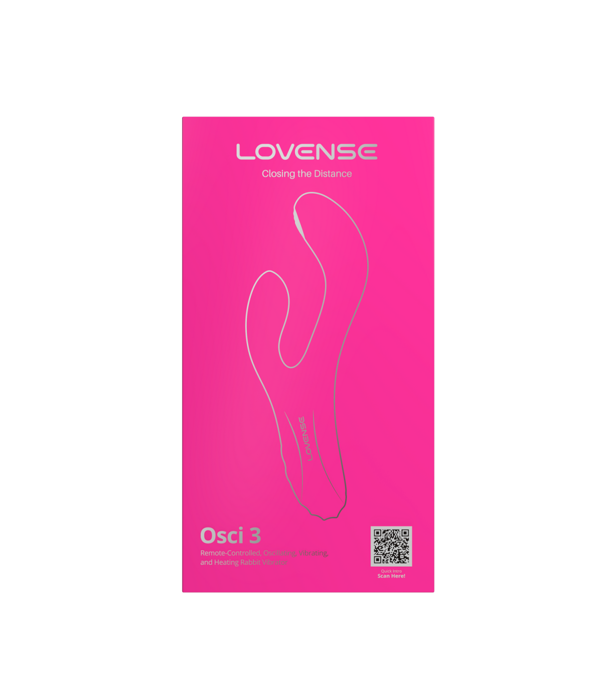 Lovense Osci3 – Slimme G-spot Vibrator met App & Nachtmodus