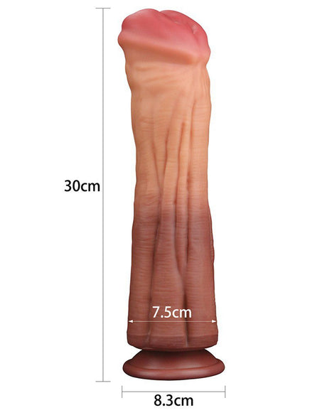 LoveToy - Dildo met Aderen