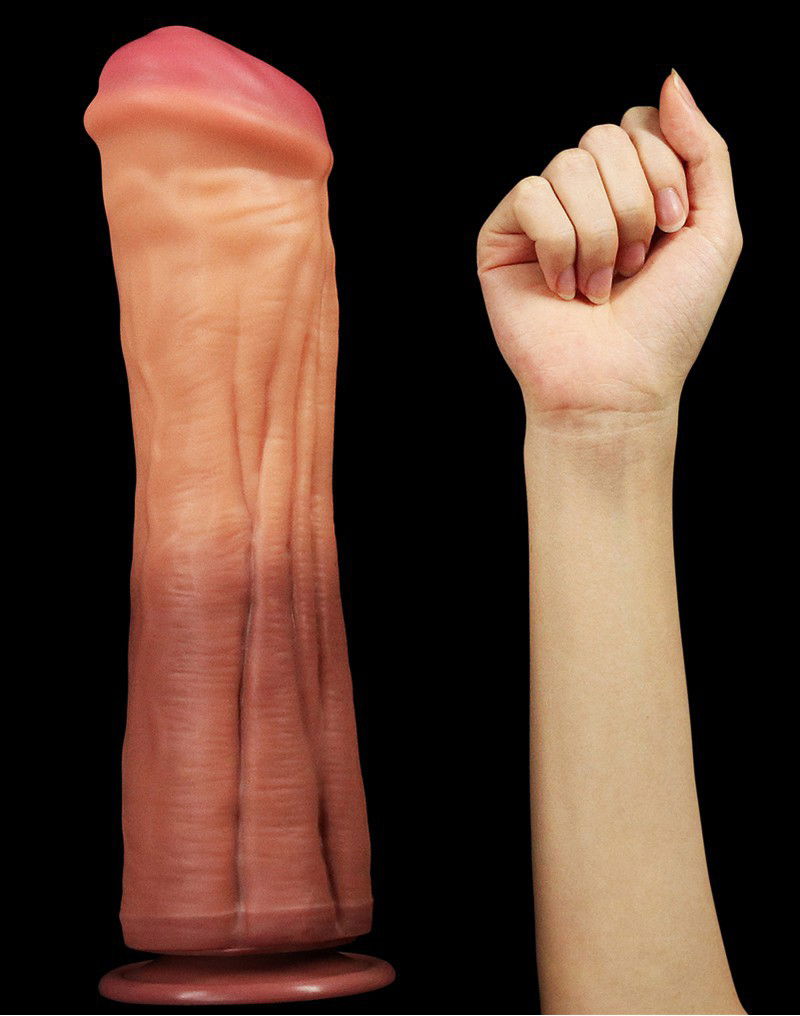 LoveToy - Dildo met Aderen