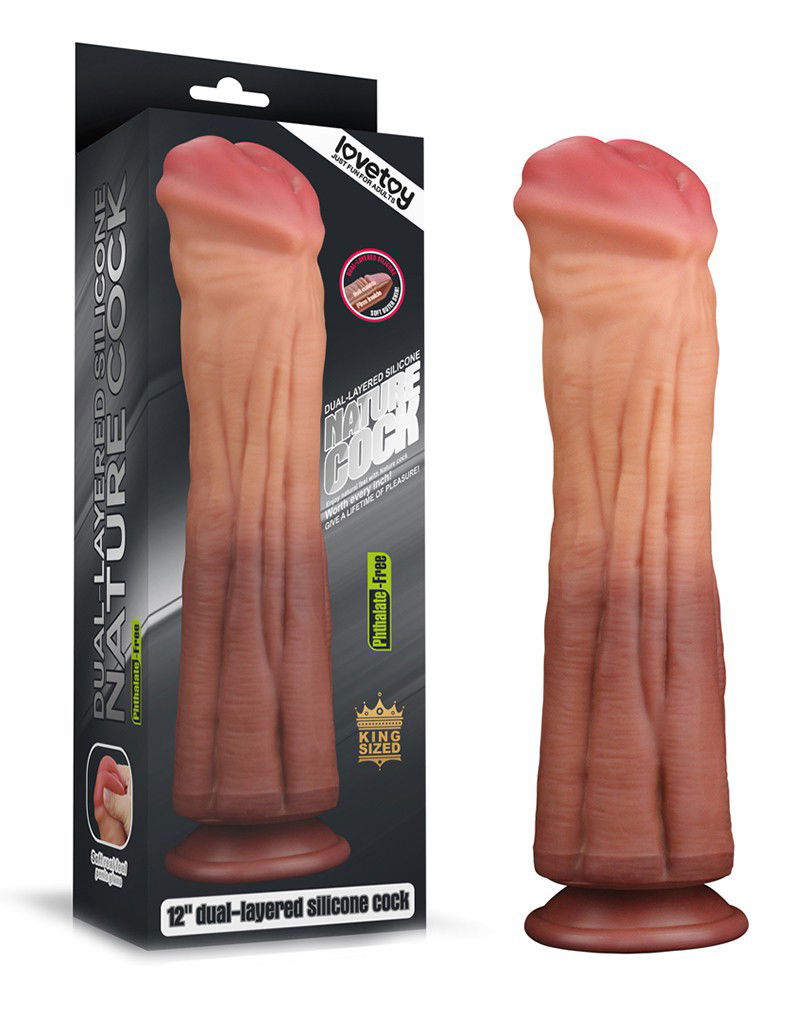 LoveToy - Dildo met Aderen