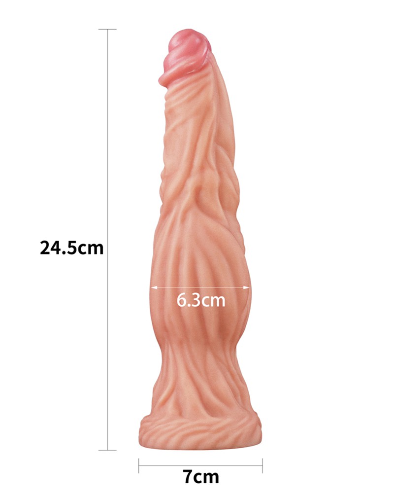 LoveToy - Dildo met Aderen
