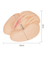 LoveToy - F*ck Me Bare Realistic Pussy & Ass Masturbator