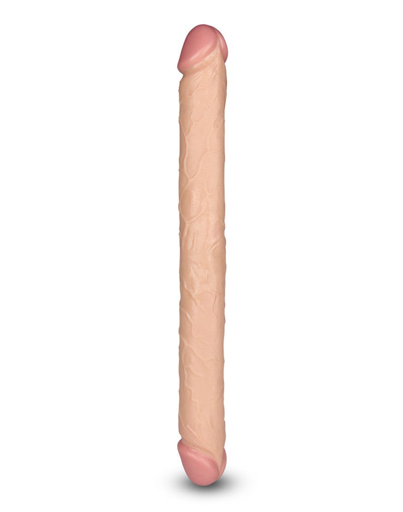 LoveToy - King Size Slim Ultra Double Dildo 45 cm - Nude