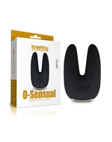 LoveToy - O-Sensual Rapture Twin - Clitoris of Tepel Vibrator - Zwart