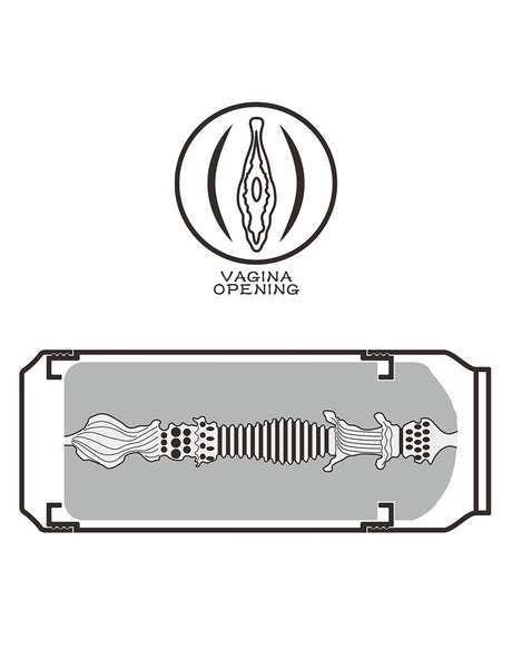 LoveToy - Pleasure Brew Blonde Ale Vagina Masturbator - Nude & Geel