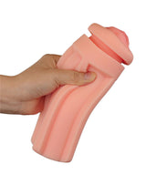 LoveToy - Pleasure Brew Cream Ale Mouth Masturbator - Groen & Nude