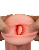 LoveToy - Pleasure Brew Cream Ale Mouth Masturbator - Groen & Nude