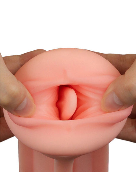 LoveToy - Pleasure Brew Cream Ale Mouth Masturbator - Groen & Nude