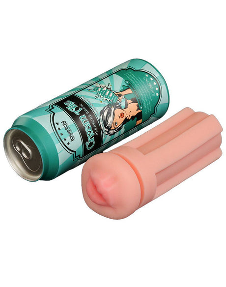 LoveToy - Pleasure Brew Cream Ale Mouth Masturbator - Groen & Nude
