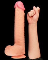LoveToy - Realistic Dildo 30.5 cm - Nude