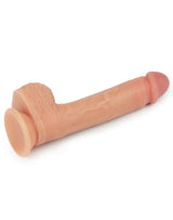 LoveToy - Roterende & Verwarmde Realistische Dildo 21 cm - Nude
