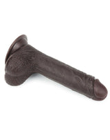 LoveToy - Sliding Skin Dildo 17.5 cm - Zwart
