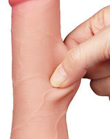 LoveToy - Aftrekbare dildo 19.5 cm (Ø 3.6 cm) - Nude