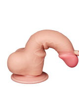 LoveToy - Aftrekbare dildo 19.5 cm (Ø 3.6 cm) - Nude