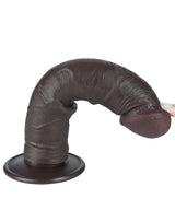 LoveToy - Aftrekbare dildo 20 cm (Ø 3,8 cm) - Zwart