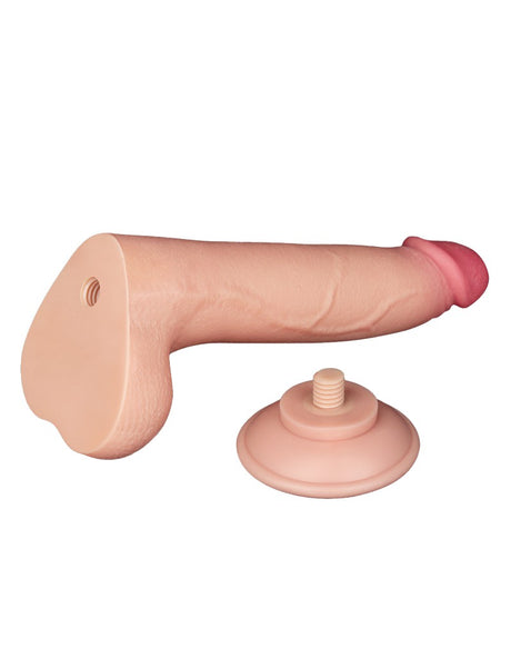 LoveToy - Aftrekbare dildo 20 cm (Ø 4 cm) - Nude
