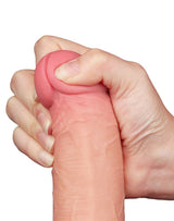 LoveToy - Glijdende Huid Dildo 20.8 cm (Ø 4 cm) - N