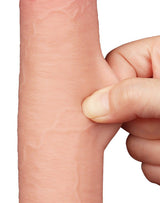 LoveToy - Aftrekbare dildo 22 cm (Ø 3.7 cm) - Nude