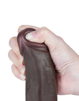 LoveToy - Aftrekbare dildo 22 cm (Ø 4,3 cm) - Zwart