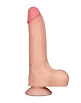 LoveToy - Aftrekbare dildo 22 cm (Ø 4.3 cm) - Nude