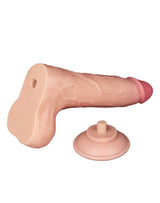 LoveToy - Aftrekbare dildo 22 cm (Ø 4.3 cm) - Nude