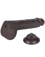 LoveToy - Aftrekbare dildo 24 cm (Ø 4,3 cm) - Zwart