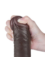 LoveToy - Aftrekbare dildo 24 cm (Ø 4,3 cm) - Zwart