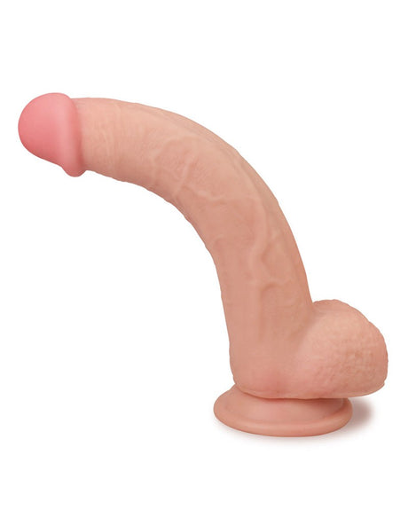 LoveToy - Sliding Skin Dildo 9.0" / 23 cm (Ø 4 CM) - Nude