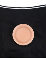 LoveToy - Unisex Strap-On Shorts Size M - Zwart