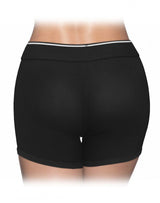 LoveToy - Unisex Strap-On Shorts Size M - Zwart