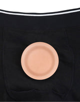 LoveToy - Unisex Strap-On Shorts Size S - Zwart