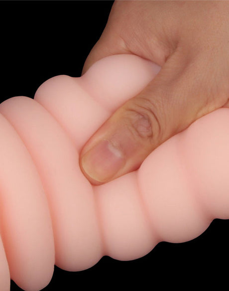 LoveToy - Virgin-Skin Blowout Double Side Stroker - Vagina and Anus