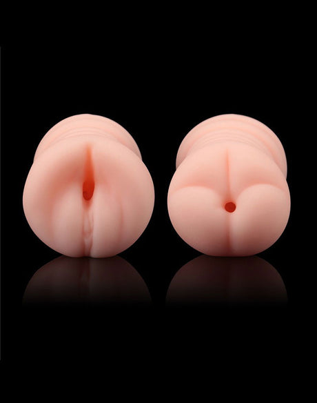 LoveToy - Virgin-Skin Blowout Double Side Stroker - Vagina and Ass