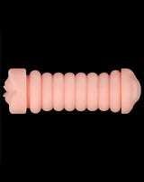 LoveToy - Virgin-Skin Blowout Double Side Stroker - Vagina and Mouth