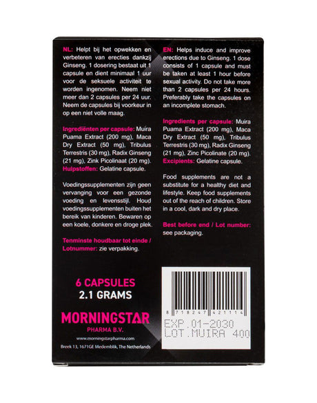 Morningstar - Hoog Octaan Titan - 2,1g