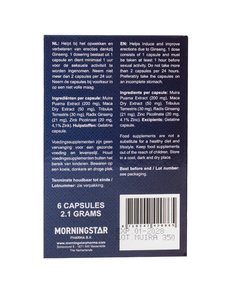 Morningstar - Libido Extreme Dark Blue 2.0 - 2.1g