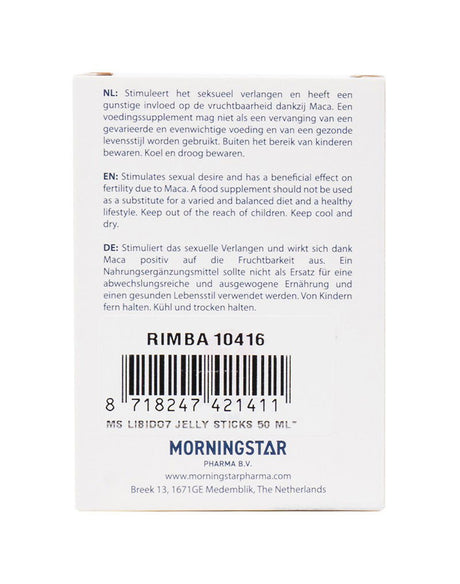 Morningstar -  Libido7 Jelly Sticks - 50 ml