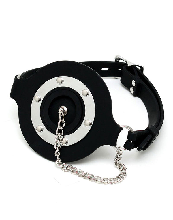 Mondknevel met opening en stop