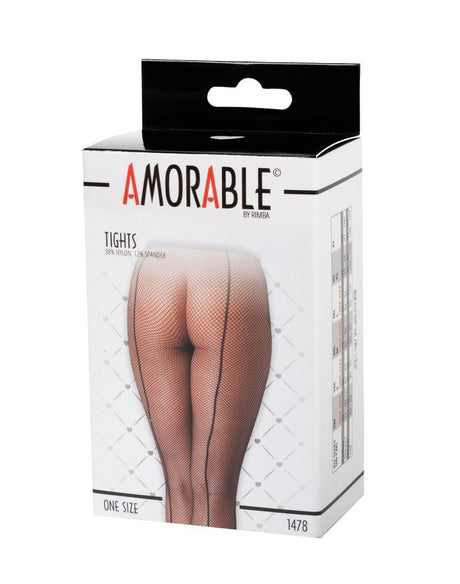 Amorable by Rimba - Netpanty - One Size - Zwart
