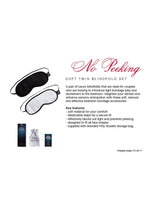 No Peeking - FSoG Soft Blindfold Twin Pack