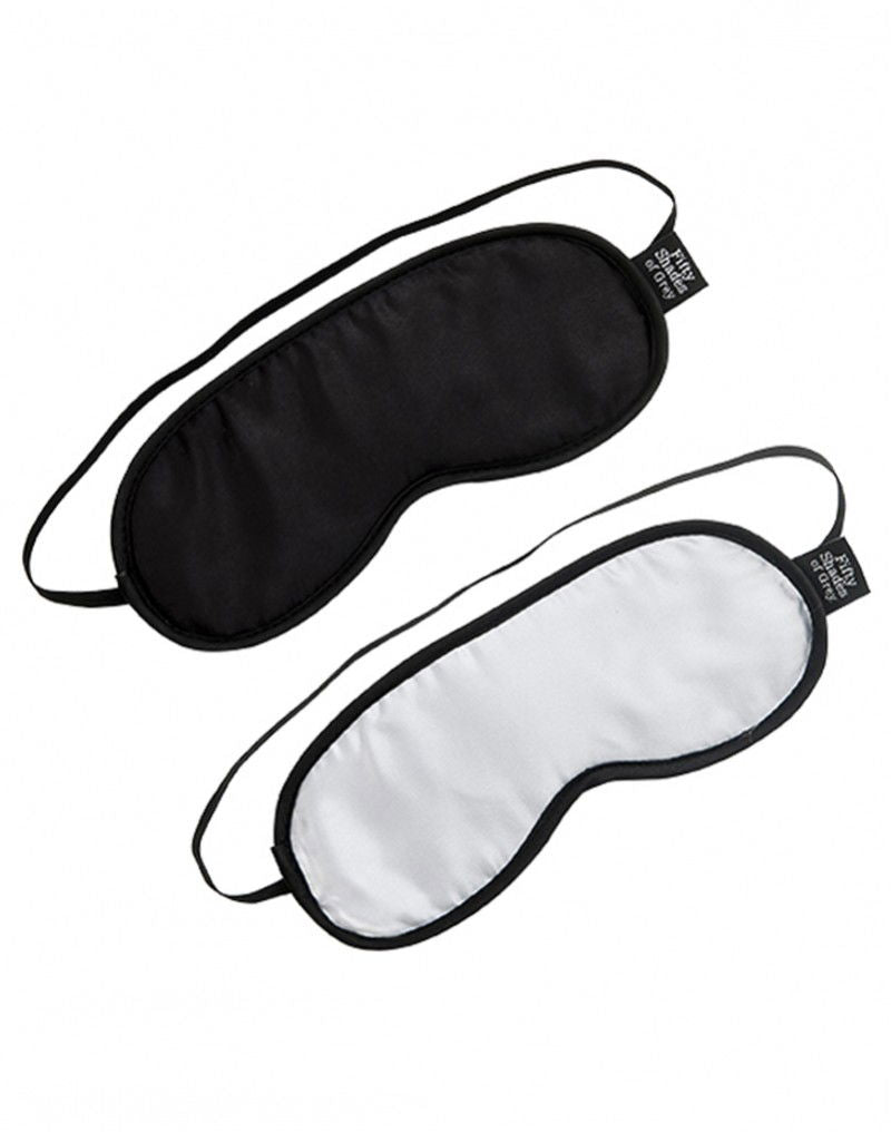 No Peeking - FSoG Soft Blindfold Twin Pack