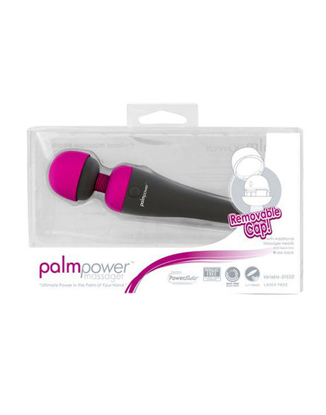 PalmPower - PalmPower Wand Massager - Grijs & Roze