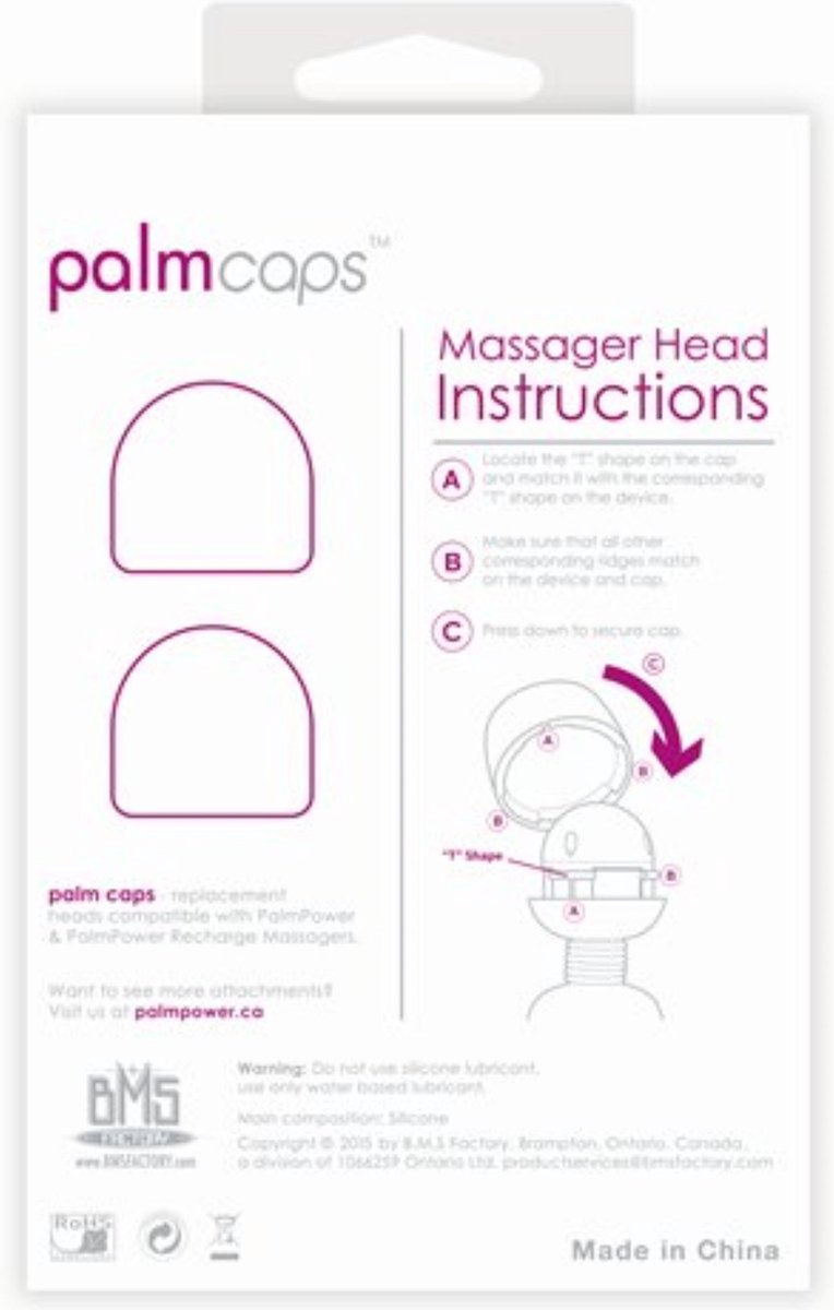PalmPower Caps – Variatie en Vernieuwing voor je Wand-Vibrator
