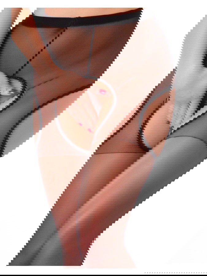 Panty met Jarretelles