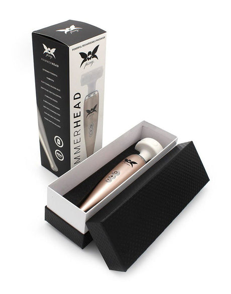 Pixey - Hammerhead - Wand Vibrator - Rosé Goud