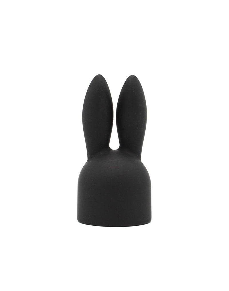 Pixey - Pixey Turbo - Wand Vibrator met 2 Opzetstukken - Zwart